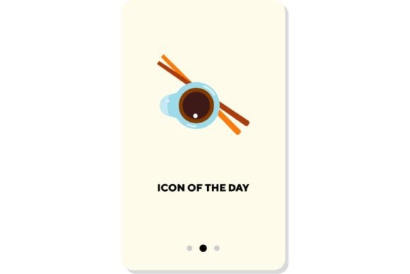 Asian Meal Flat Icon: Chopsticks & Noodle