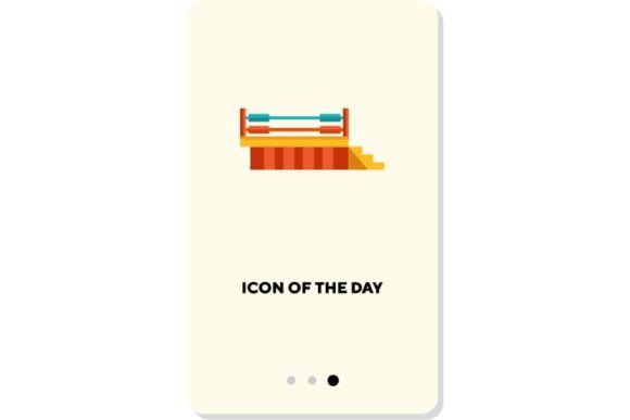 Boxing Flat Icon: Ring Isolated Sign Guide