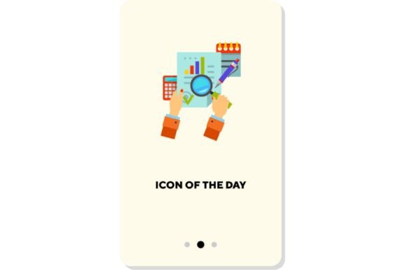 Reporting Date Flat Icon. Month, Bookkee: Visual Clarity for Financial Management