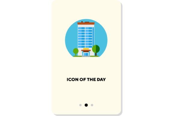 Skyscrapers Flat Icon: High, Glass, Dest and the Art of Visual Clarity