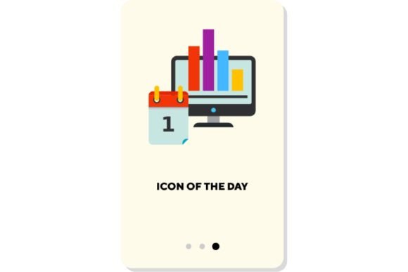 Streamlining Digital Workflows with the Data Organization Flat Icon