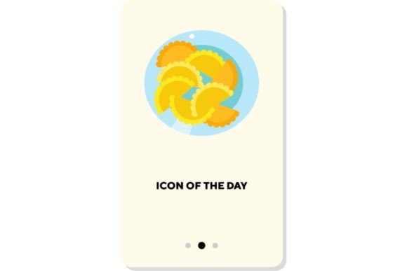 The Visual Appeal of Desserts from Bakeries Flat Icon. Sweet, Design