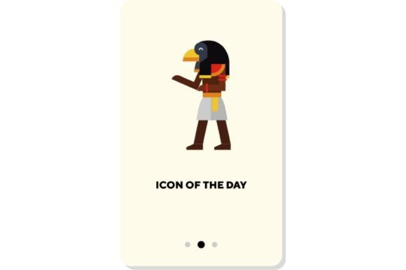 Understanding the Religious Cult Flat Icon: God Prophet as a Design Element