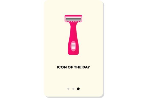 Understanding the Woman Leg Hair Razor Icon